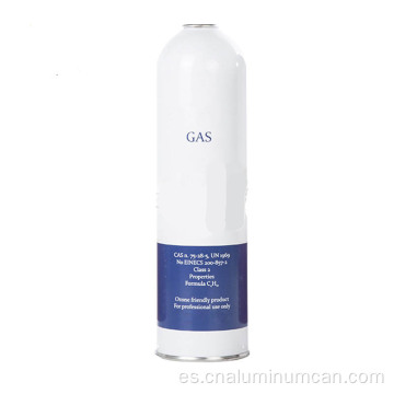 oxígeno de aluminio lata de gas para aerosol